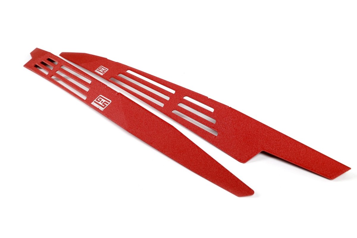 GrimmSpeed Fender Shroud - Red WRX/STI 2008-2014 | 096059 - JDMuscleFender Shroudsgrm096059