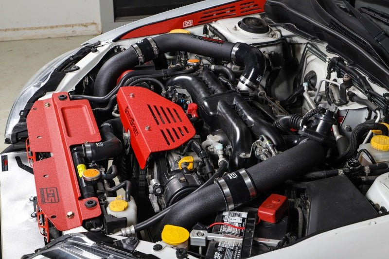 GrimmSpeed Front Mount Intercooler Kit Raw Core / Black Pipe WRX 2008-2014 | 090230 - JDMuscleIntercoolersgrm090230