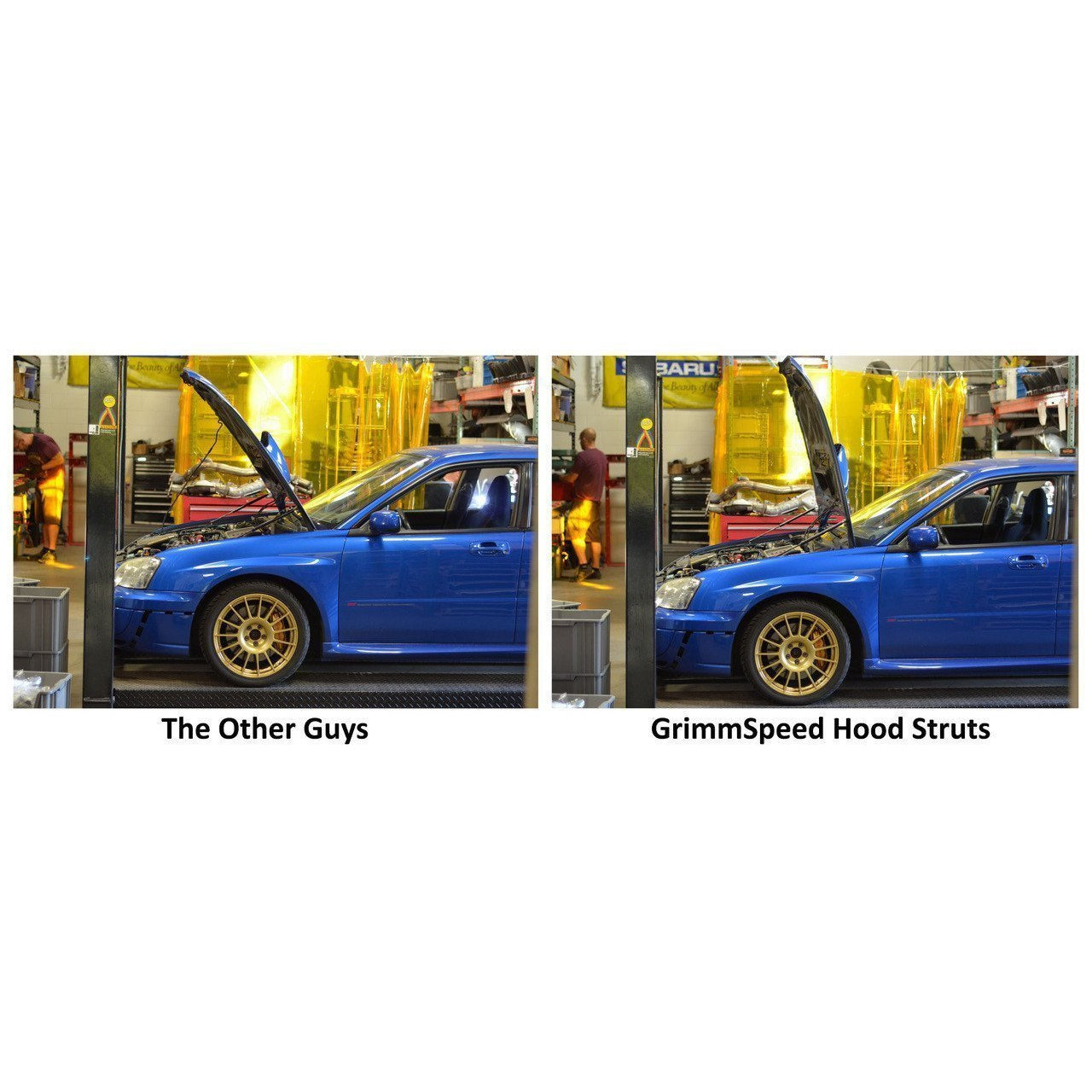 GrimmSpeed Hood Struts - Subaru Forester 2003-2008 | 097025