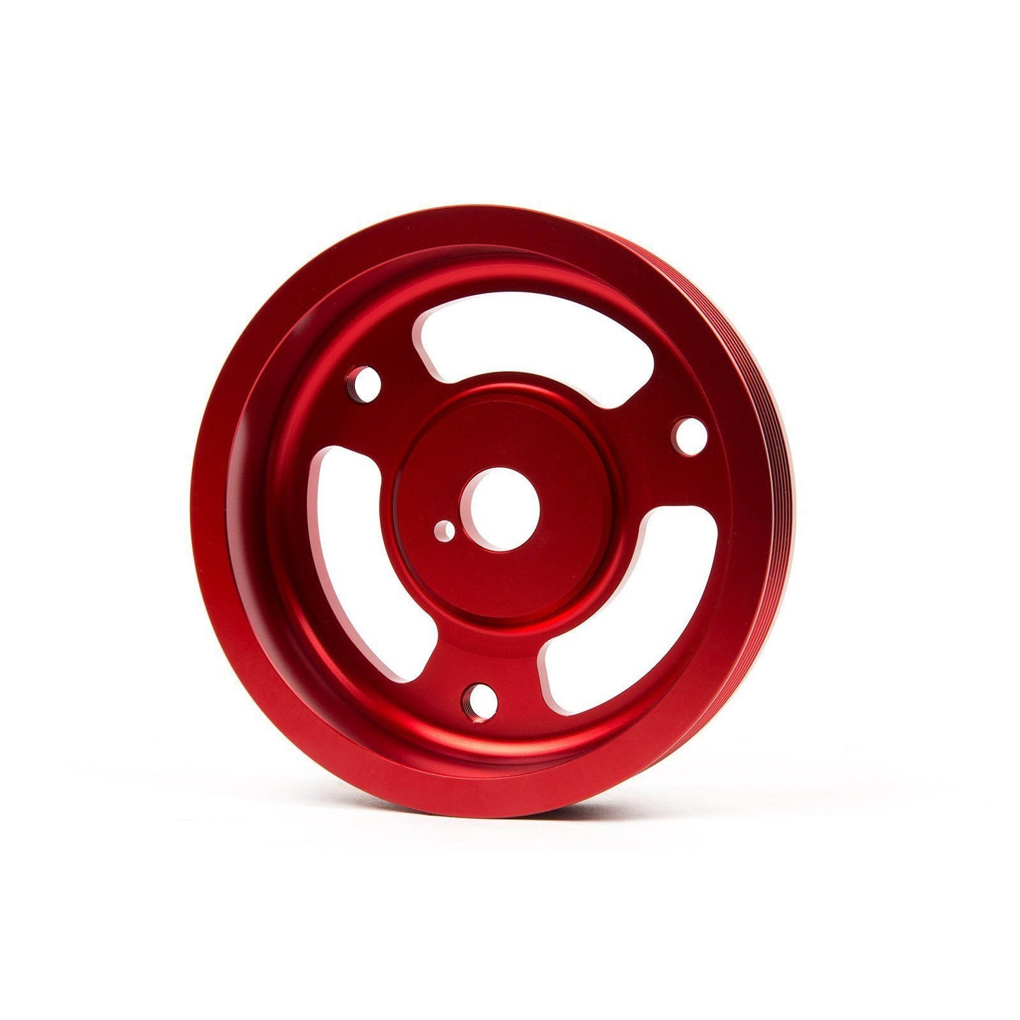 Grimmspeed Lightweight Crank Pulley - Red WRX / BRZ 2013-2018 | 095024