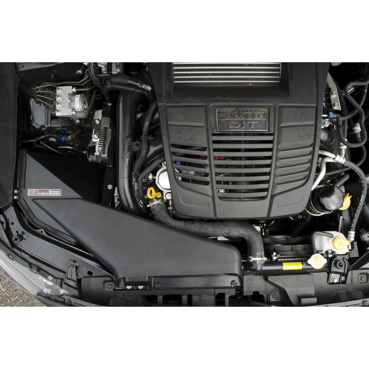 Grimmspeed StealthBox Cold Air Intake Black / Red | 060060
