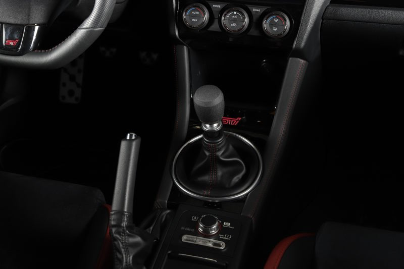 Grimmspeed Stubby Stainless Steel Shift Knob w/ Wrinkle Black Finish Most Subaru Models | 380002 - JDMuscleShift Knobsgrm380002