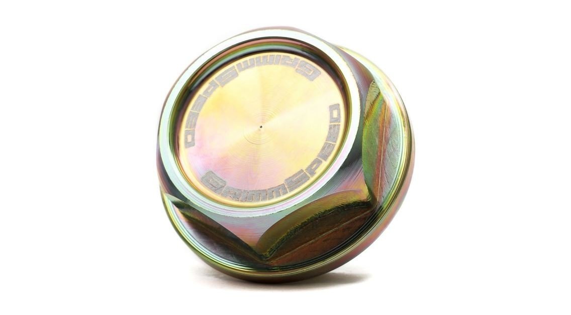 Grimmspeed The Bolt Oil Cap Yellow Zinc Subaru Models 89-19 / 89-19 FRS/86 | grm120014Y - JDMuscleOil Capsgrm120014Y