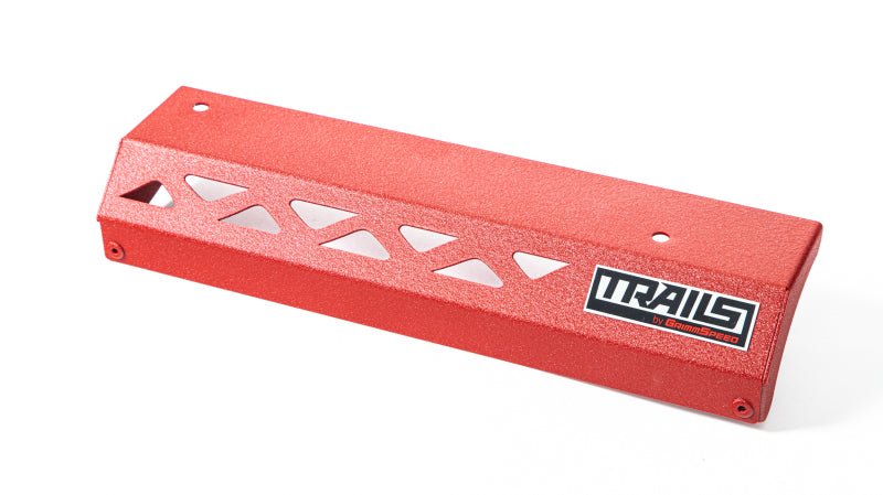 GrimmSpeed Trails Pulley Cover Red Subaru Crosstrek 2018+ | TBG114027.2 - JDMuscleAlternator CoversgrmTBG114027.2