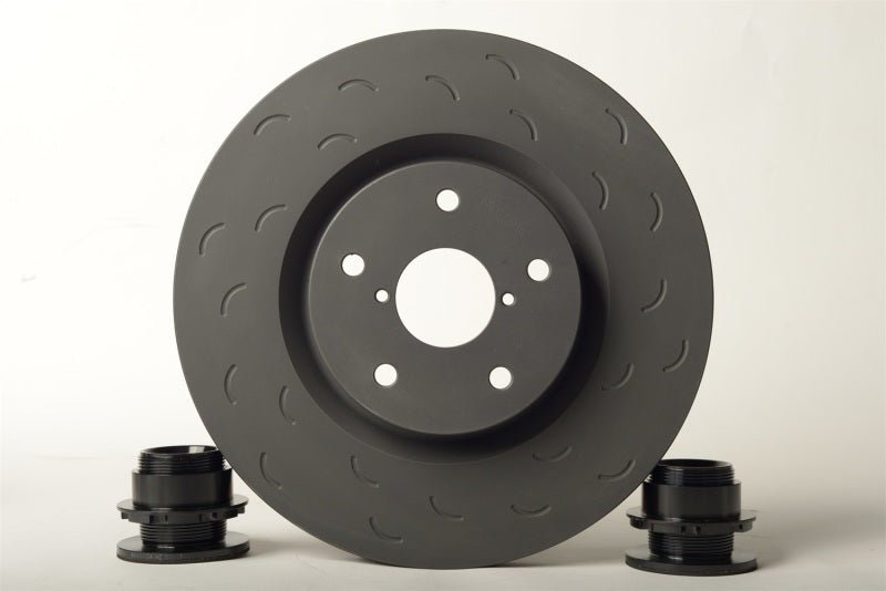 Hawk Performance Front Slotted Only Vented Brake Rotor Set Toyota Land Cruiser 2016 - 2018 / Sequoia 2008 - 2019 / Tundra 2007 - 2019 / Lexus LX570 2016 - 2018 | HTS4977 - JDMuscleBrake RotorshawkHTS4977