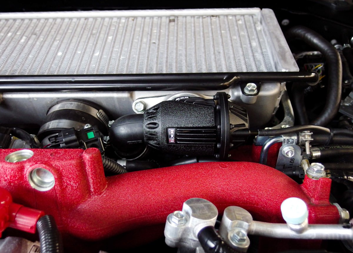 HKS [08-21 STI] Super SQV4 Blow Off Valve Black Edition w/ Suction
