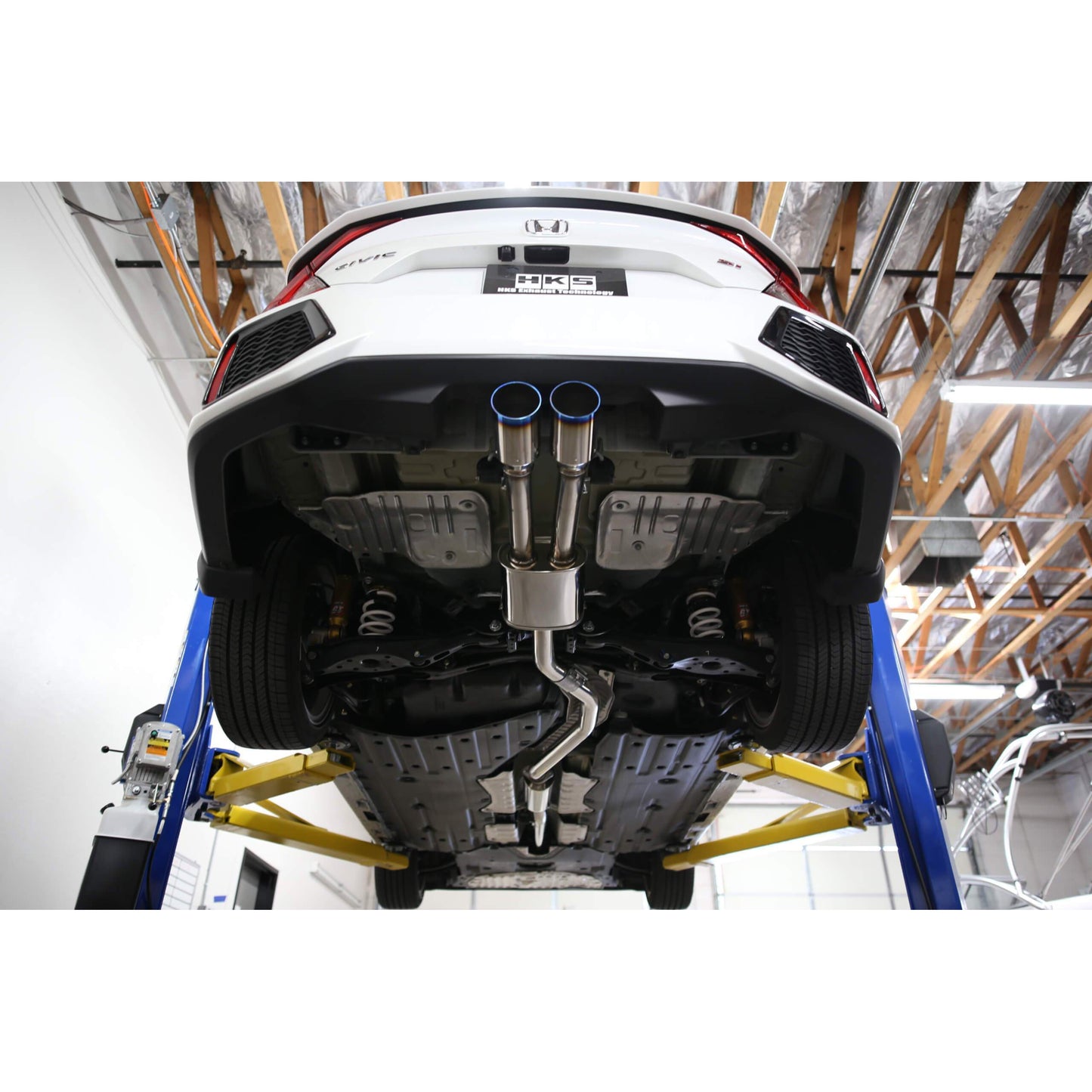 HKS Hi-Power Muffler Exhaust Honda Civic Si Sedan | FC 2017-2019 | 31006-BH002