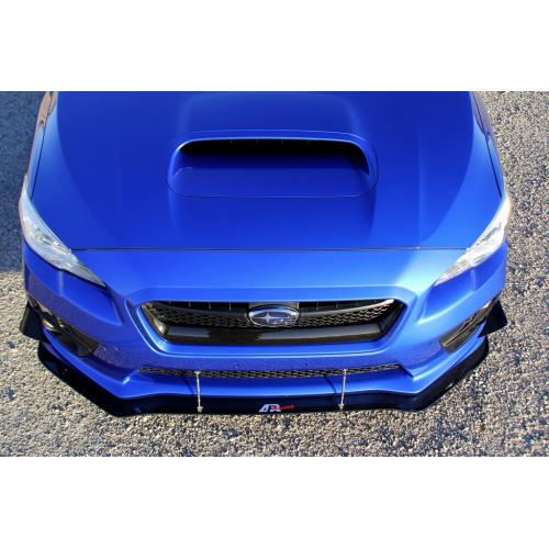 APR Carbon Fiber Wind Splitter With Rods for WRX 15-2017 stock bumper w/o any modification