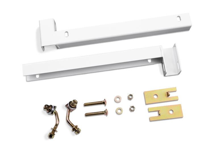 BackRack 05-22 Tacoma No Drill Standard Hardware Kit - White | 30327TBW