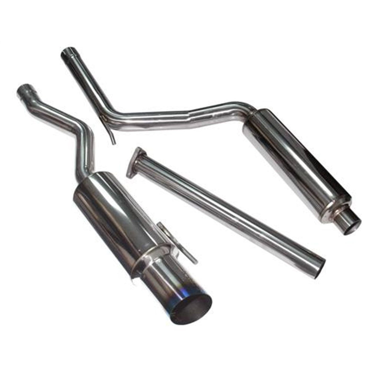 Injen 60mm Cat Back Exhaust w/ Titanium Tip Honda Civic SI Coupe 2006-2011 | SES1578TT