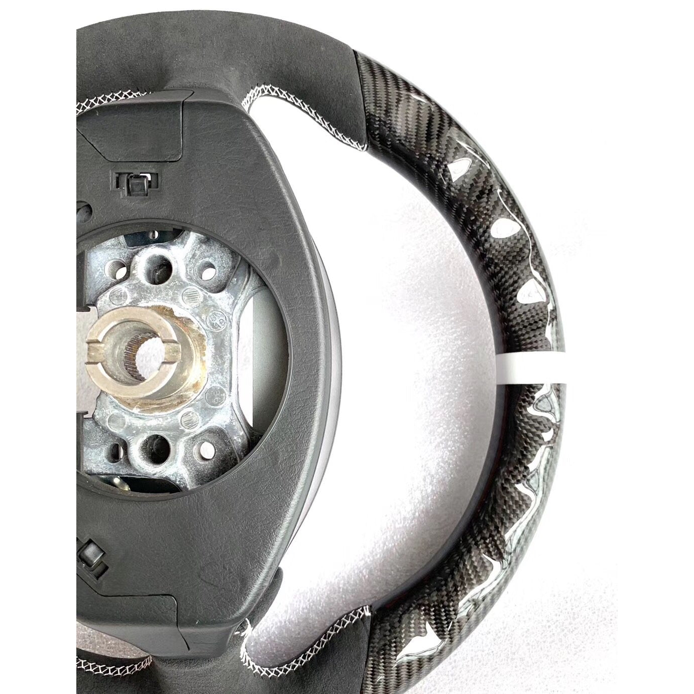 JDMuscle Custom Carbon Fiber Steering Wheel for 00-09 Honda S2000