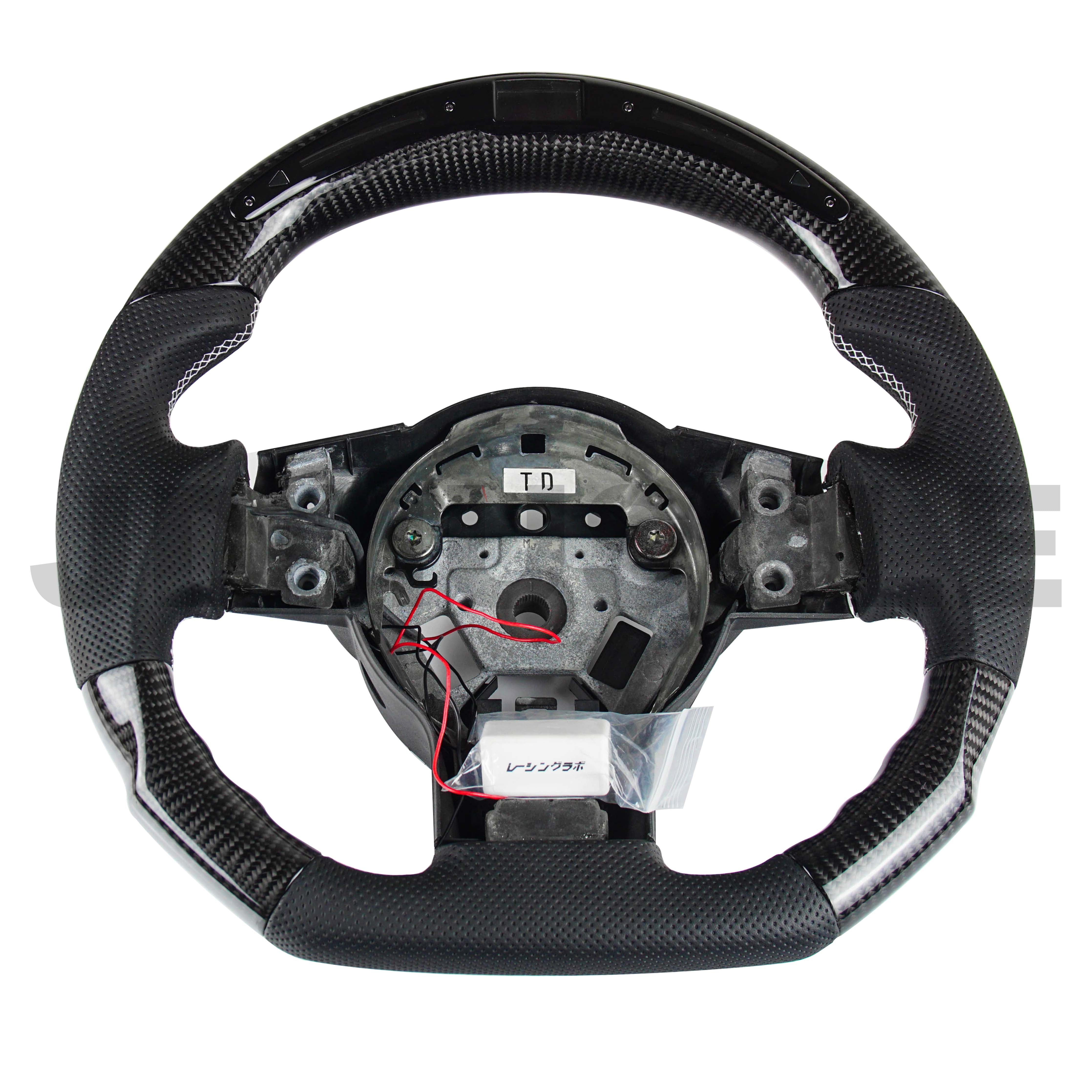 JDMuscle LED Performance Carbon Fiber Steering Wheel For Nissan 350z jdmuscle-led-performance-carbon-fiber-steering-wheel-for-nissan-350z
