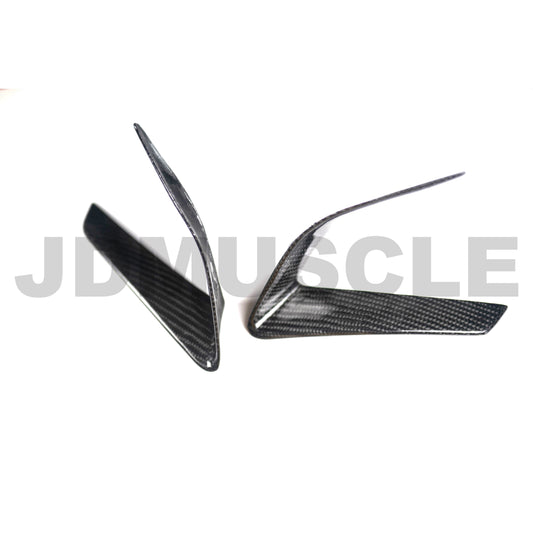 JDMuscle Tanso Carbon Fiber Headlight Accent for Subaru WRX / STI 2015-2017-JDM-WRX15-HDA-JDM-WRX15-HDA-Exterior Garnishes-JDMuscle-JDMuscle