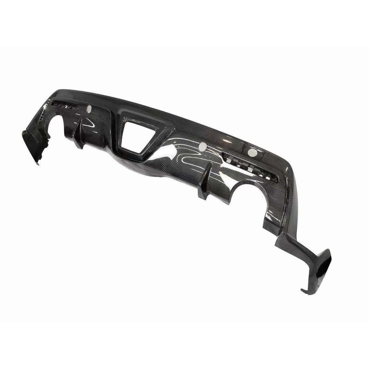 JDMuscle Tanso Carbon Fiber OEM Style Rear Diffuser for 2020+ Toyota Supra - JDMuscleDiffusers and Vortex GeneratorsJDM-A90-RDF1