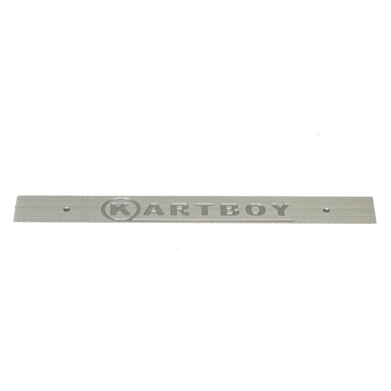 Kartboy Subaru Front License Plate Delete Silver - Universal | KB-055-PL-SLV