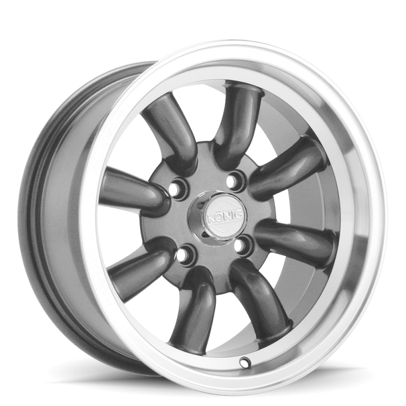 Konig Rewind 15x7 4x114.3 ET0 Graphite - JDMuscleNon-CategorizedkngRW75114006