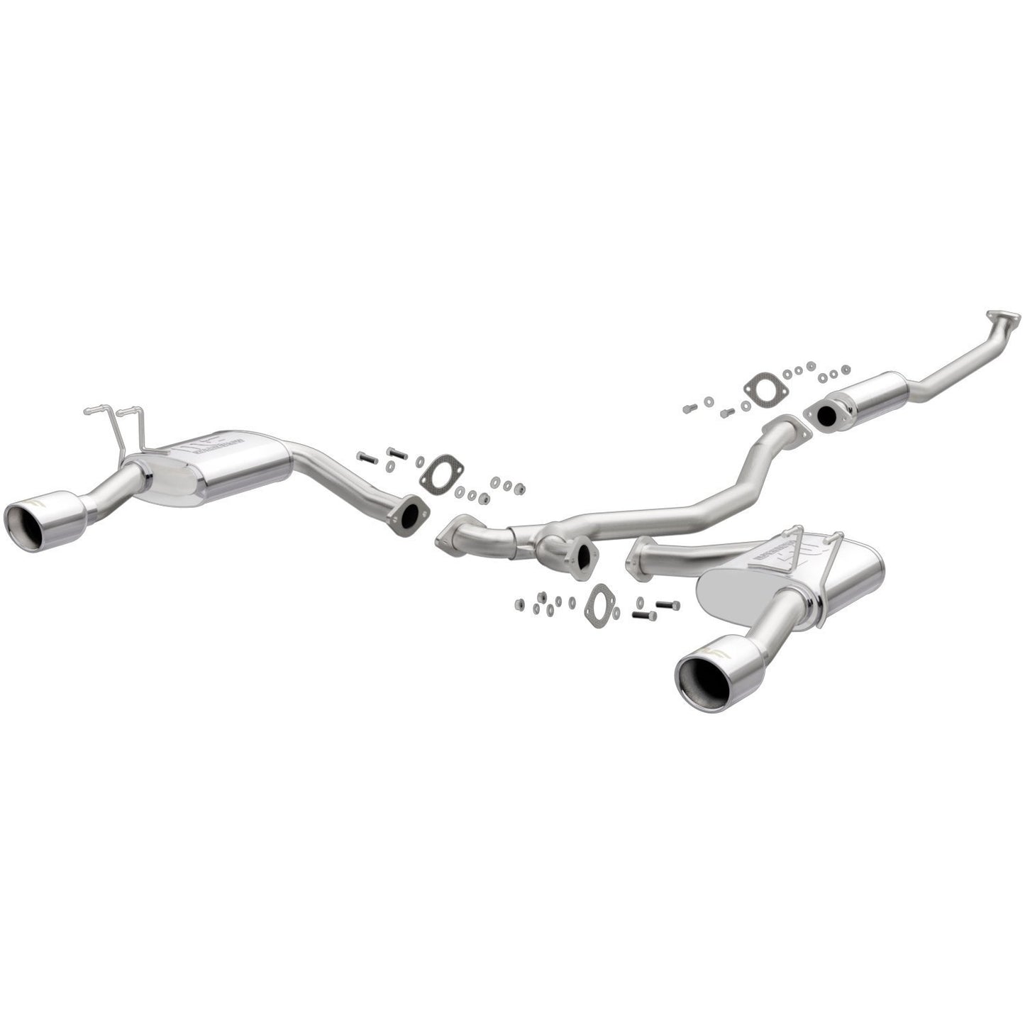 MagnaFlow Cat Back Exhaust 2.25in SS Dual Outlet Honda Civic Sedan 1.5L L4 Turbo 2016-2019 / Civic SI 2017 | 19312