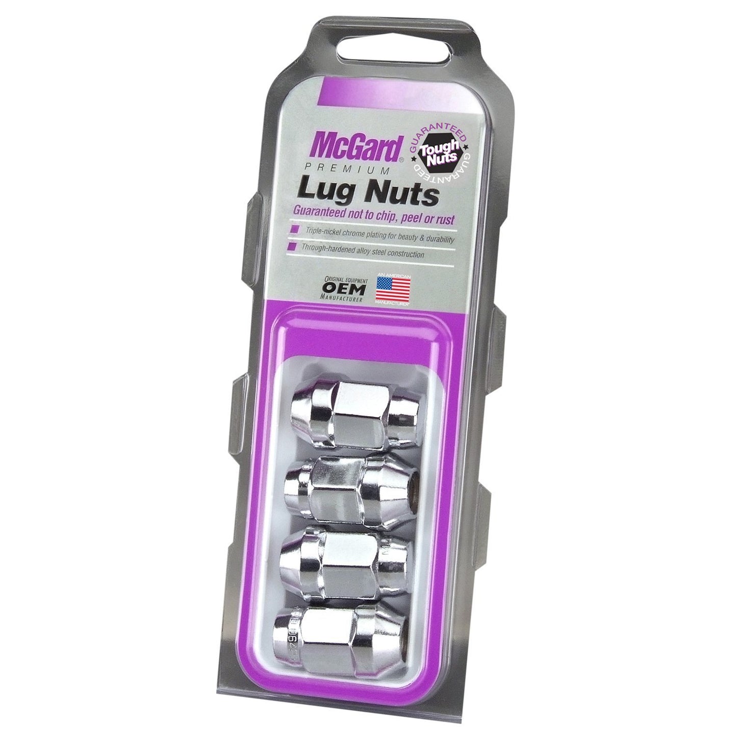 McGard Bulge Cone Seat Style Lug Nuts / Chrome | 64010