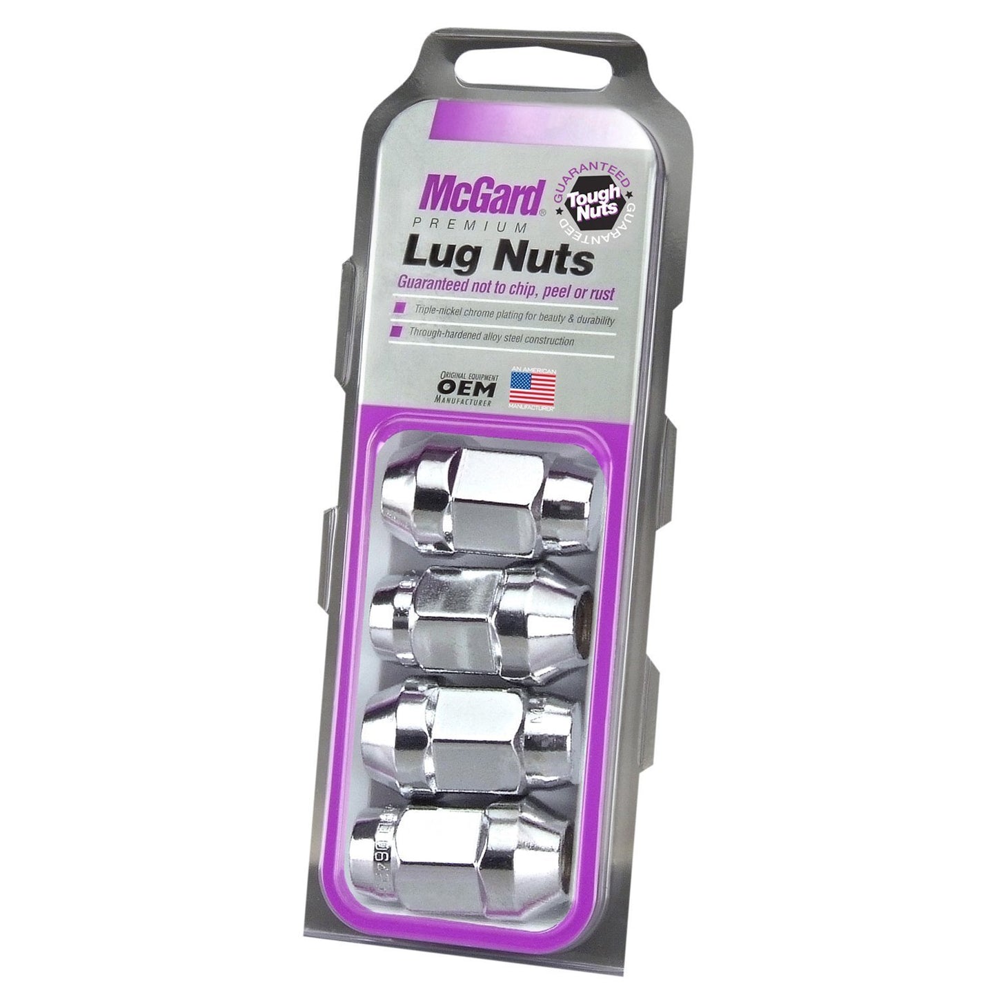 McGard Bulge Cone Seat Style Lug Nuts / Chrome | 64033