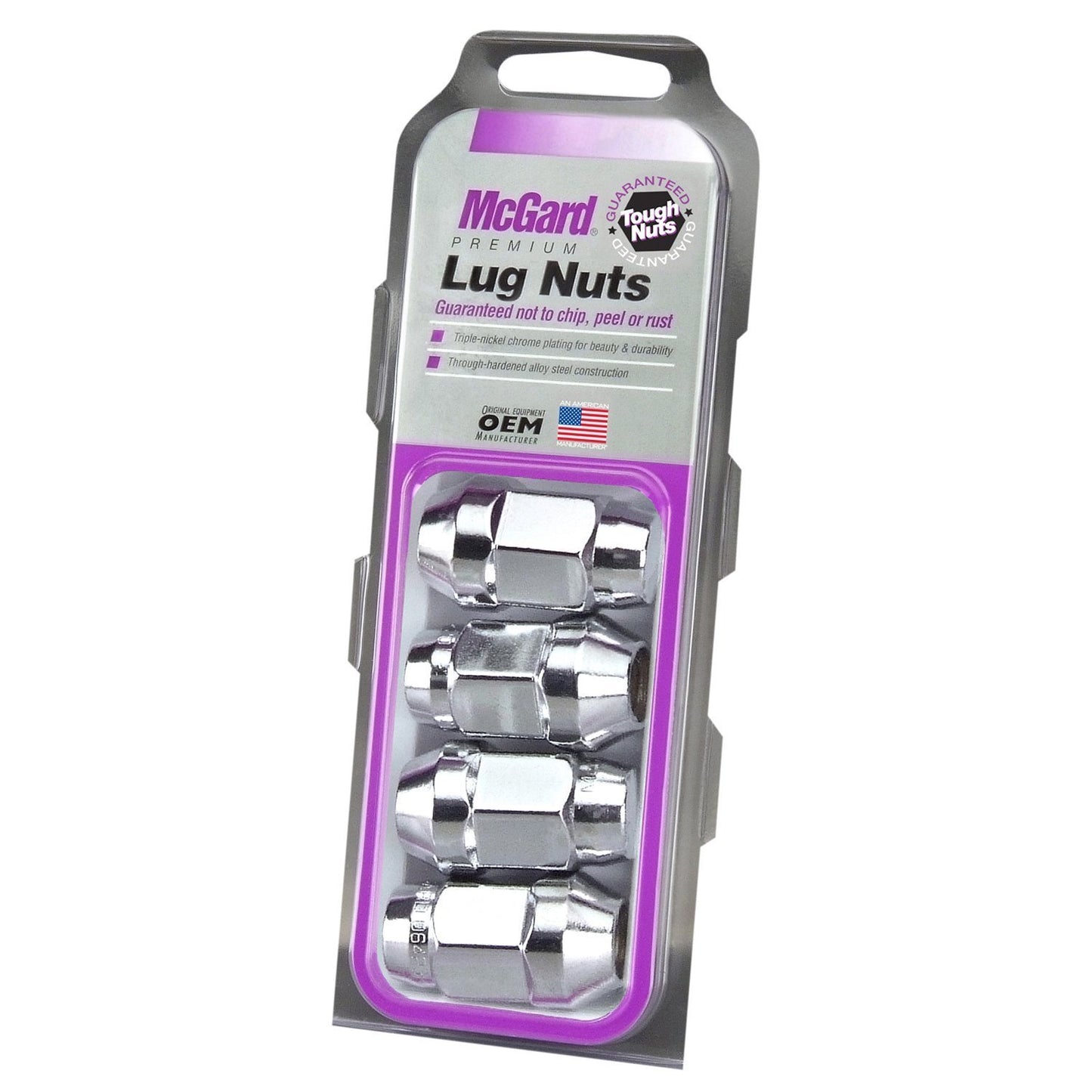 McGard Bulge Cone Seat Style Lug Nuts / Chrome | 64073