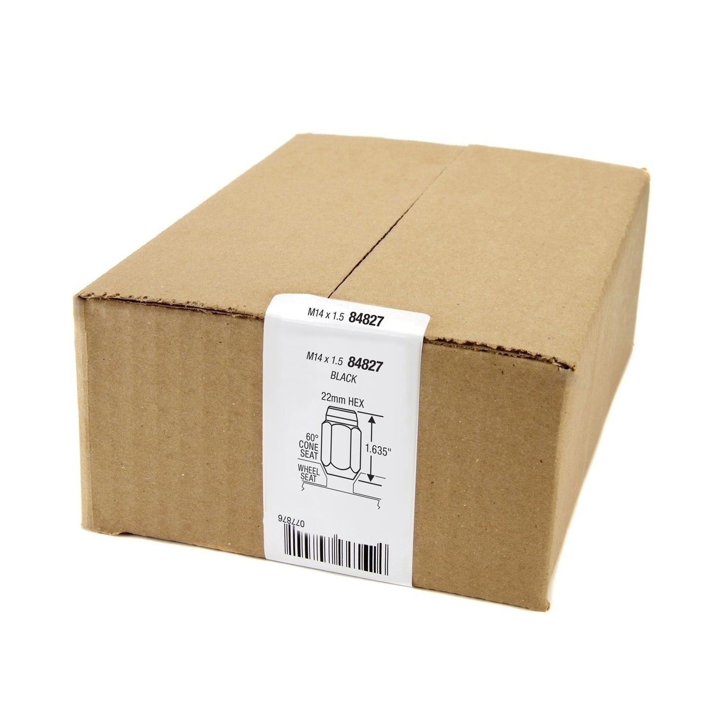 McGard Cone Seat Exposed Style Wheel Installation Kit / Black | 84827