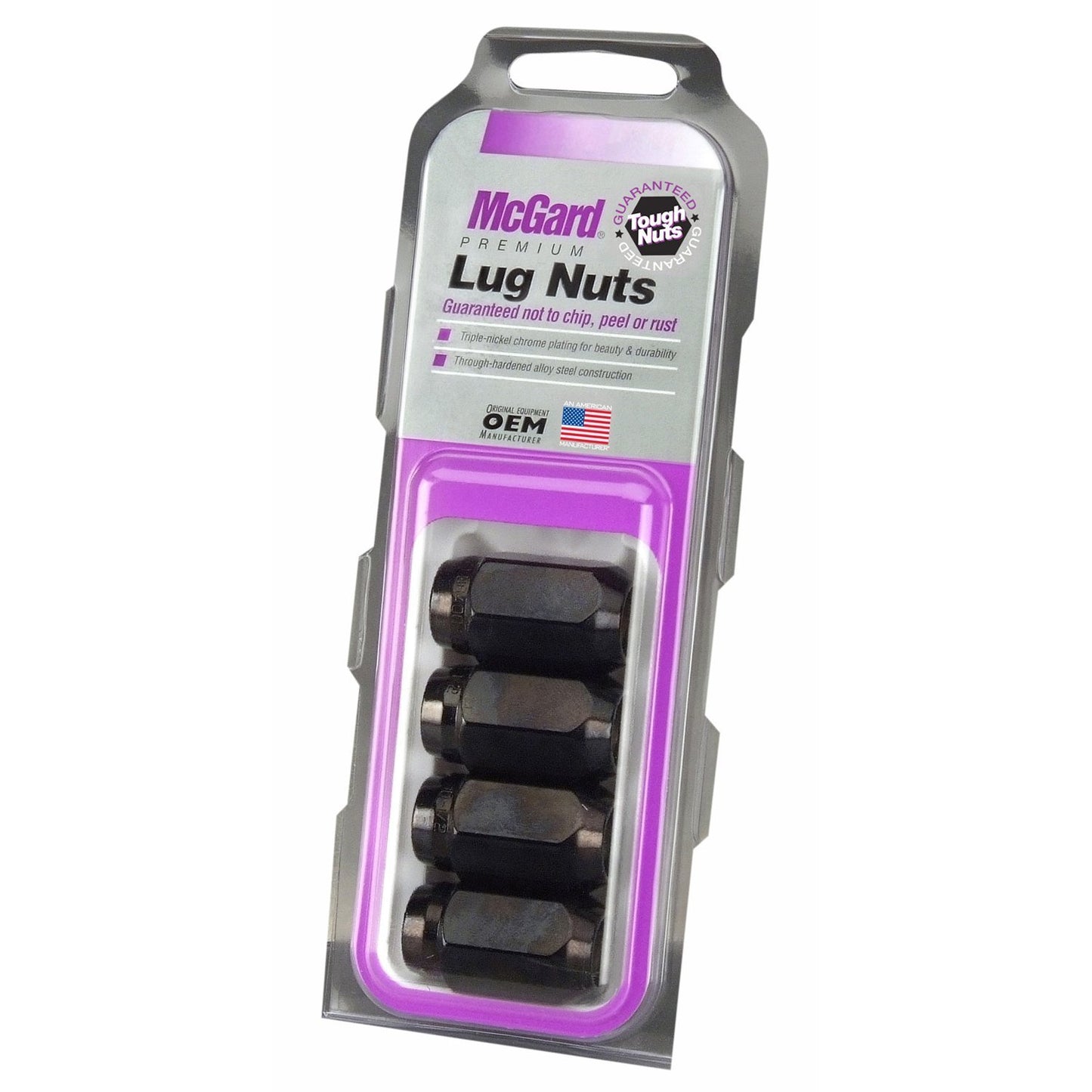 McGard Cone Seat Style Lug Nuts / Black | 64031