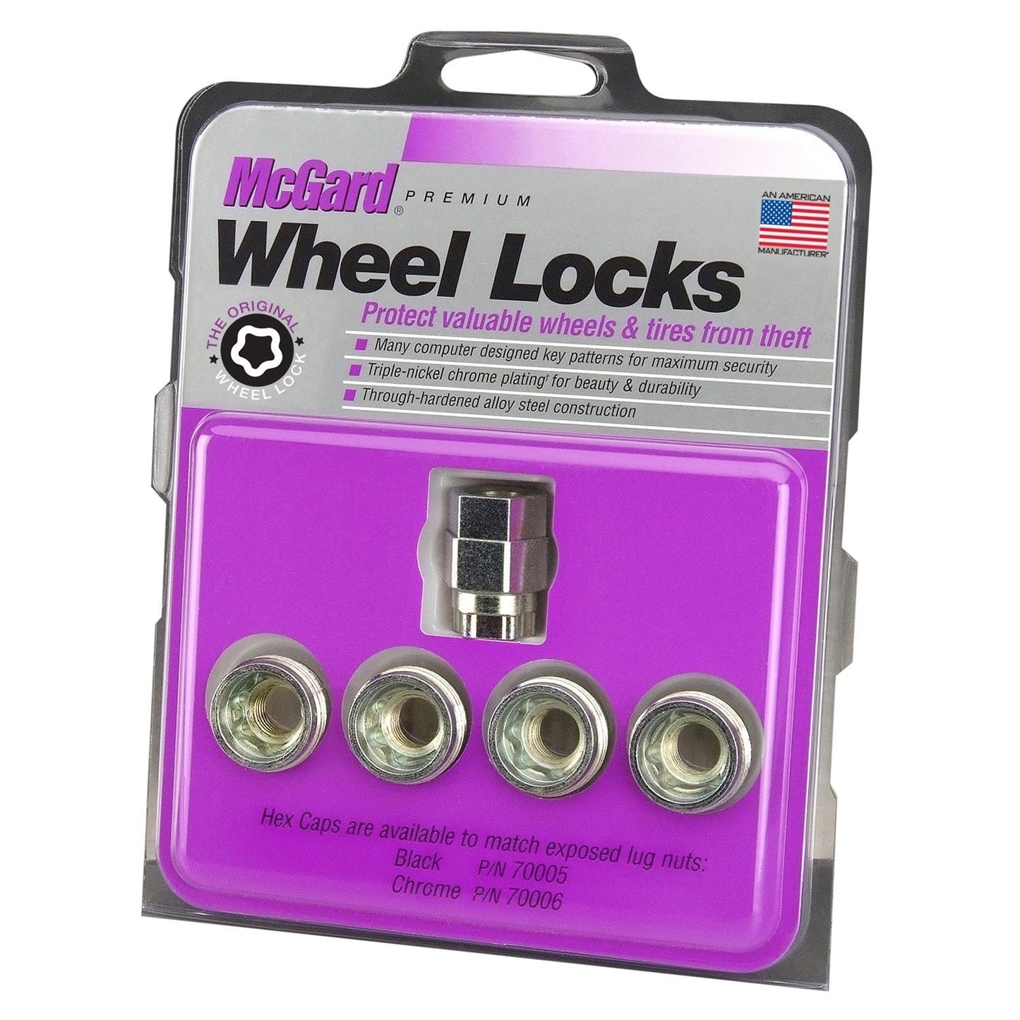 McGard Cone Seat Under Hub Cap Style Wheel Locks | 24011