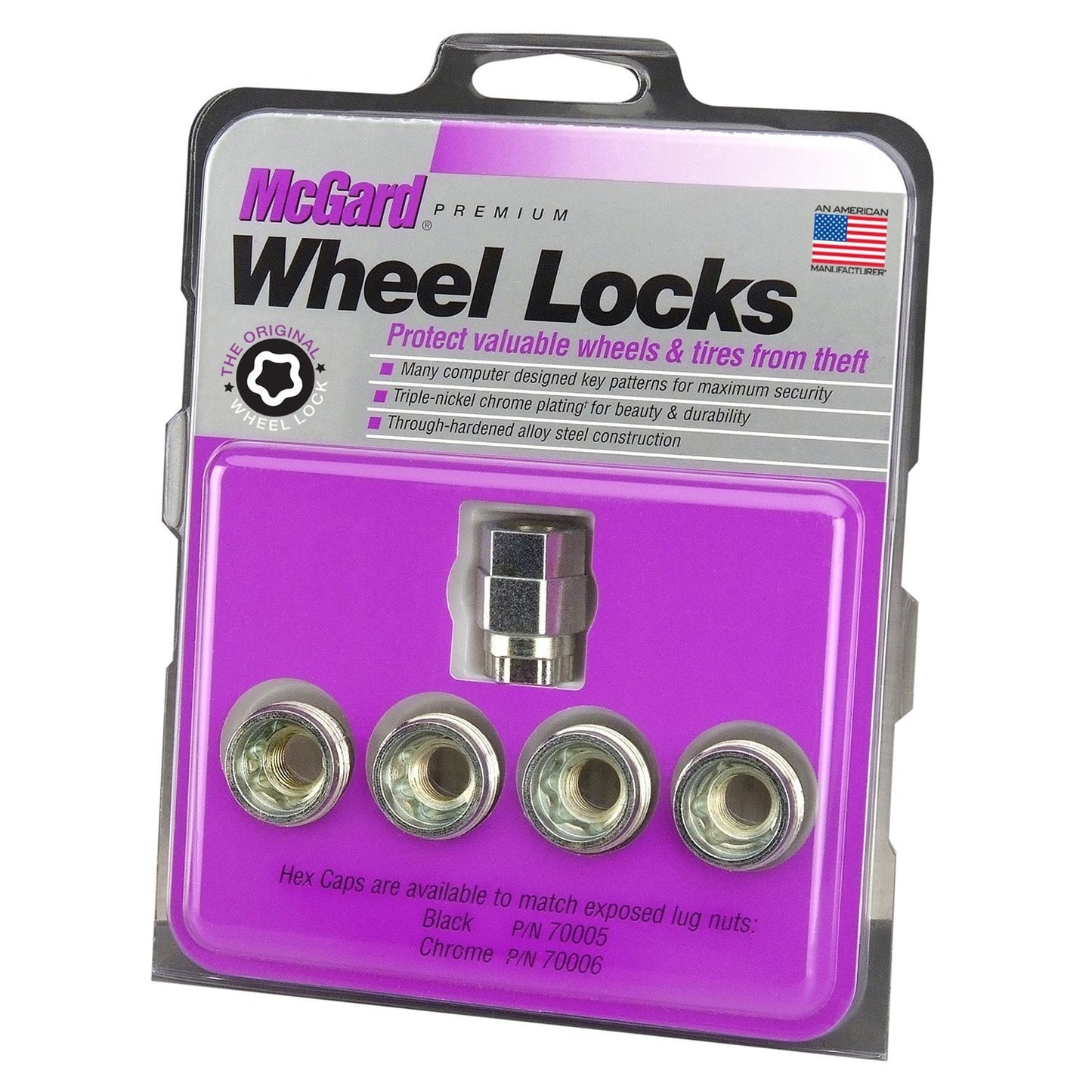 McGard Cone Seat Under Hub Cap Style Wheel Locks | 24013
