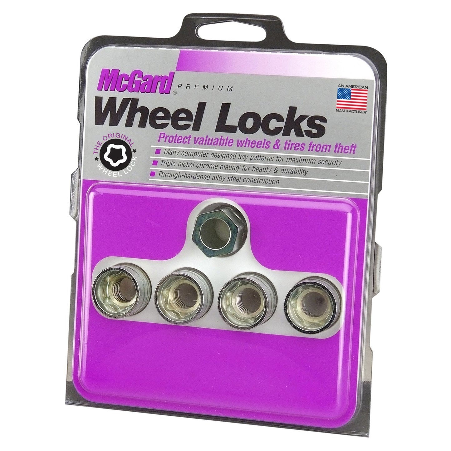 McGard Cone Seat Under Hub Cap Style Wheel Locks | 24024