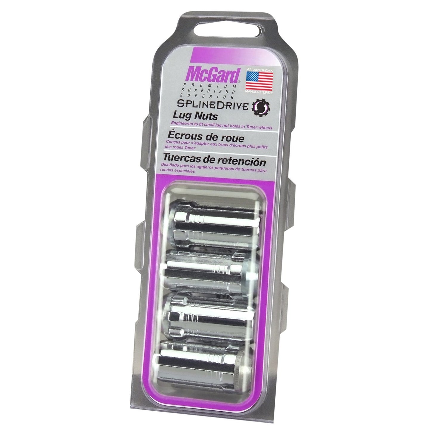 McGard Tuner Style Cone Seat Lug Nuts / Chrome | 65315