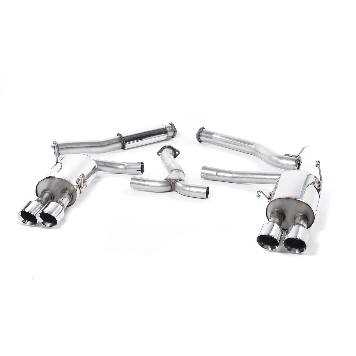 Milltek Cat Back Exhaust 3in Polished Tips WRX/STI 15-2020