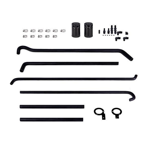 Mishimoto Baffled Oil Catch Can Black Subaru STI 2008-2014