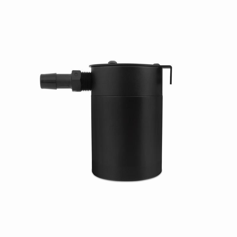 Mishimoto Compact Baffled Oil Catch Can Black - 2-Port - Universal