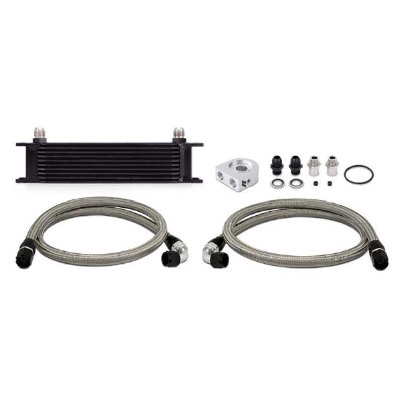 Mishimoto Oil Cooler 10 Row Black - Universal