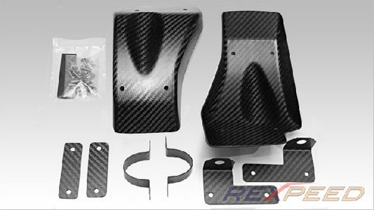 Rexpeed Dry Carbon Brake Cooling Guides Nissan GT-R R35 2008-21 | N10