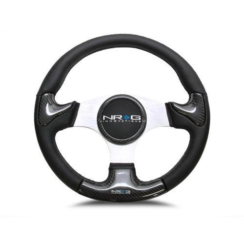 NRG 350mm Carbon Fiber Steering Wheel - Universal | ST-014CFBK