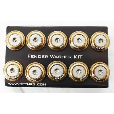 NRG Fender Washer Kit FW-110 Titanium - Universal | FW-110TI