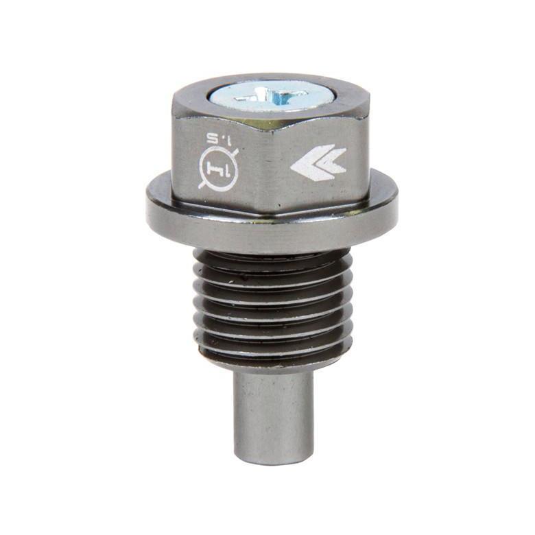 NRG M14 X 1.5 Gun Metal Magnetic Oil Drain Plug - Universal | NOP-100GM