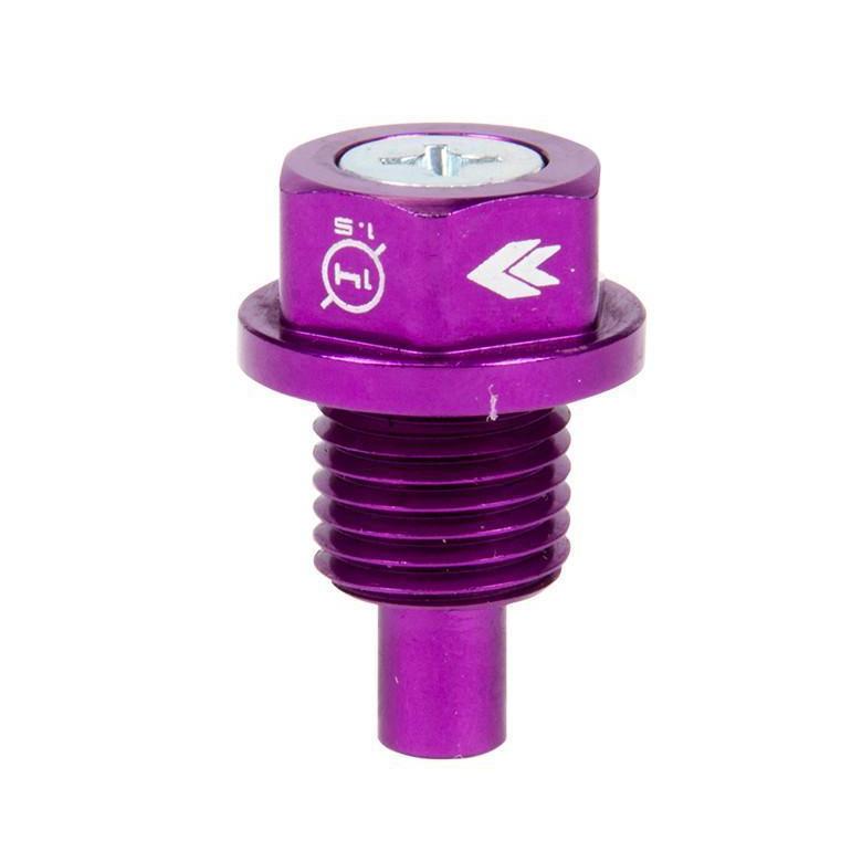 NRG M14 X 1.5 Purple Magnetic Oil Drain Plug - Universal | NOP-100PP