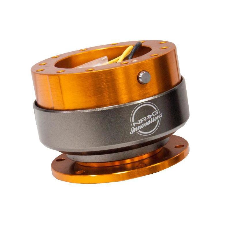 NRG Quick Release Hub Gen 2.0 Rose Gold Body w/ Titanium Ring - Universal | SRK-200RG