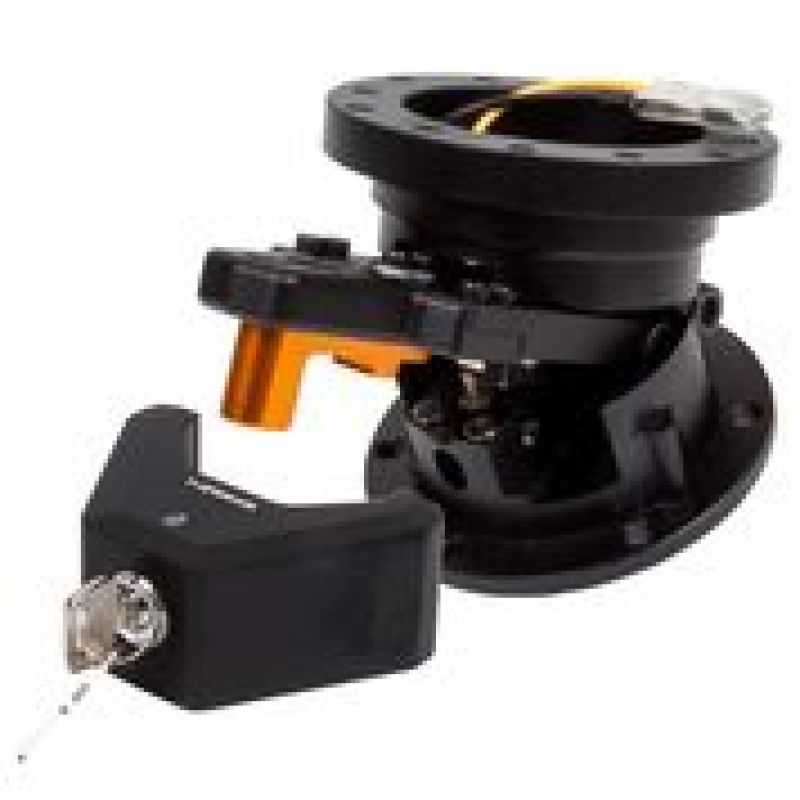 NRG Steering Wheel Quick Tilt System w/Lock - Silver - JDMuscleSteering Wheels171217