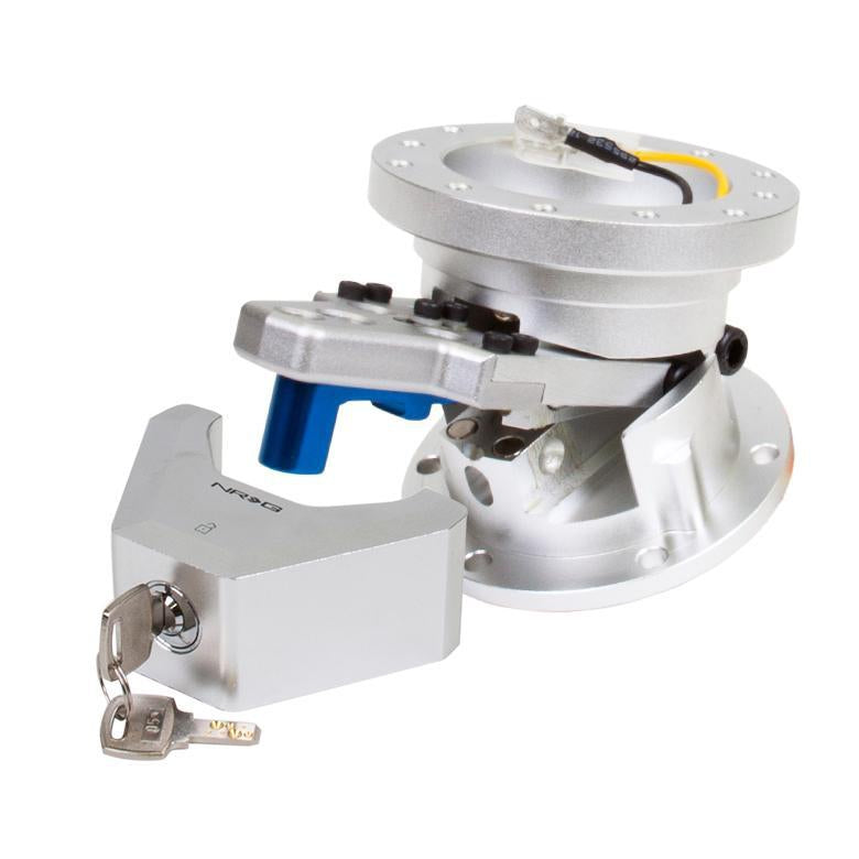 NRG Steering Wheel Quick Tilt System w/Lock - Universal | SRT-100BK
