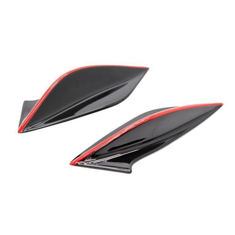 OLM STI Redline Spoiler Side Fins WRX/STI 15-2020 | A.70061.1