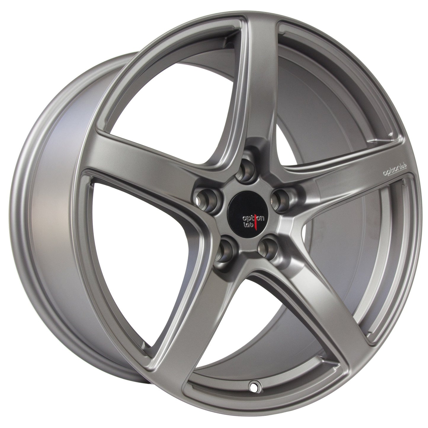 Option Lab R555 Noble Grey Wheel 18x9.5 +38 5x114.3
