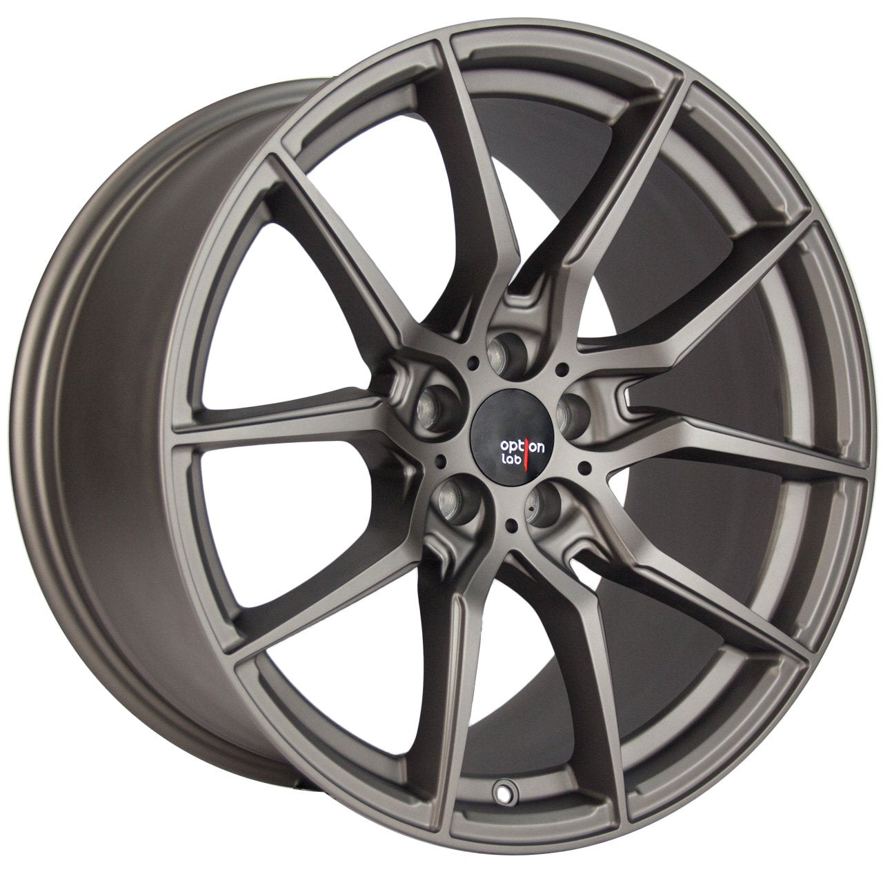 Option Lab R716 Noble Grey Wheel 18x9.5 +35 5x108