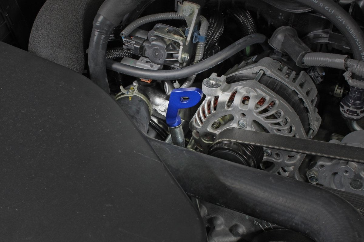 Perrin Aluminum "P" Style Dip Stick Handle Blue Finish FA20 / FA24 | PSP - ENG - 720BL - JDMuscleDipsticksperPSP-ENG-720BL