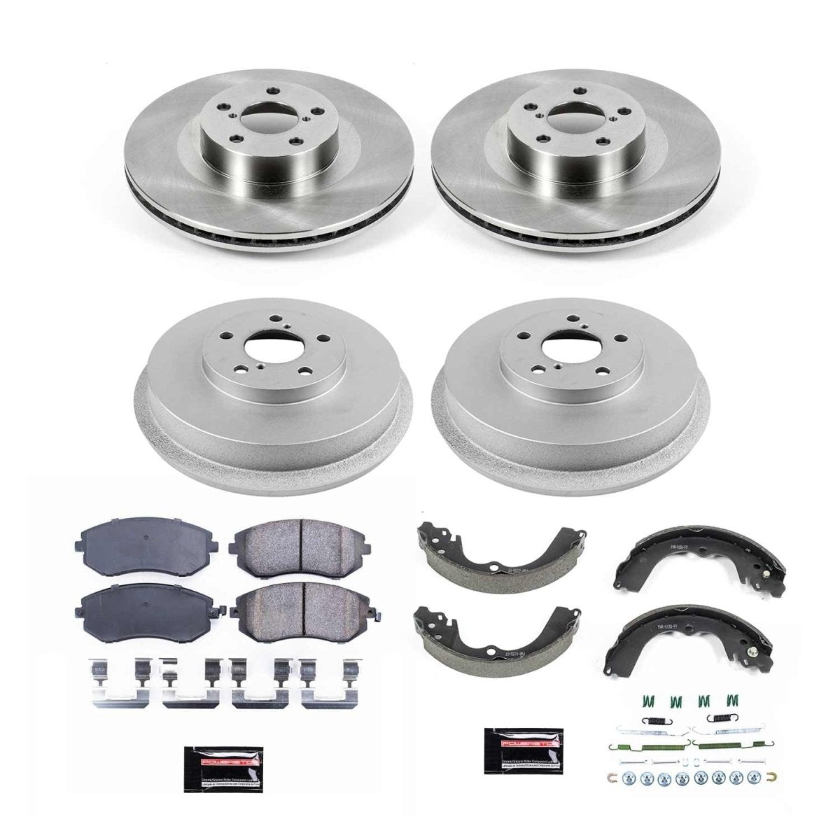 Power Stop 03 - 08 Subaru Forester Front & Rear Autospecialty Brake Kit | KOE15467DK - JDMuscleBrake KitspsbKOE15467DK