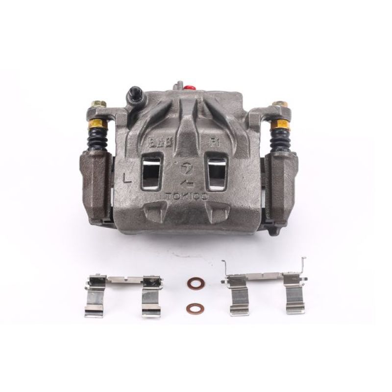 Power Stop 06 - 07 Subaru B9 Tribeca Front Left Autospecialty Caliper w/Bracket | L3349 - JDMuscleBrake Caliper Adapter BracketspsbL3349