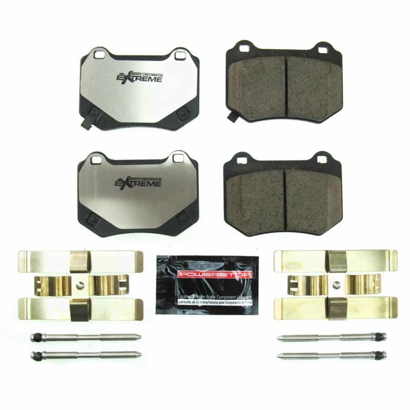 Power Stop 18-21 STI Rear Z26 Extreme Street Brake Pads w/Hardware | Z26-2118 - JDMuscleBrake PadspsbZ26-2118