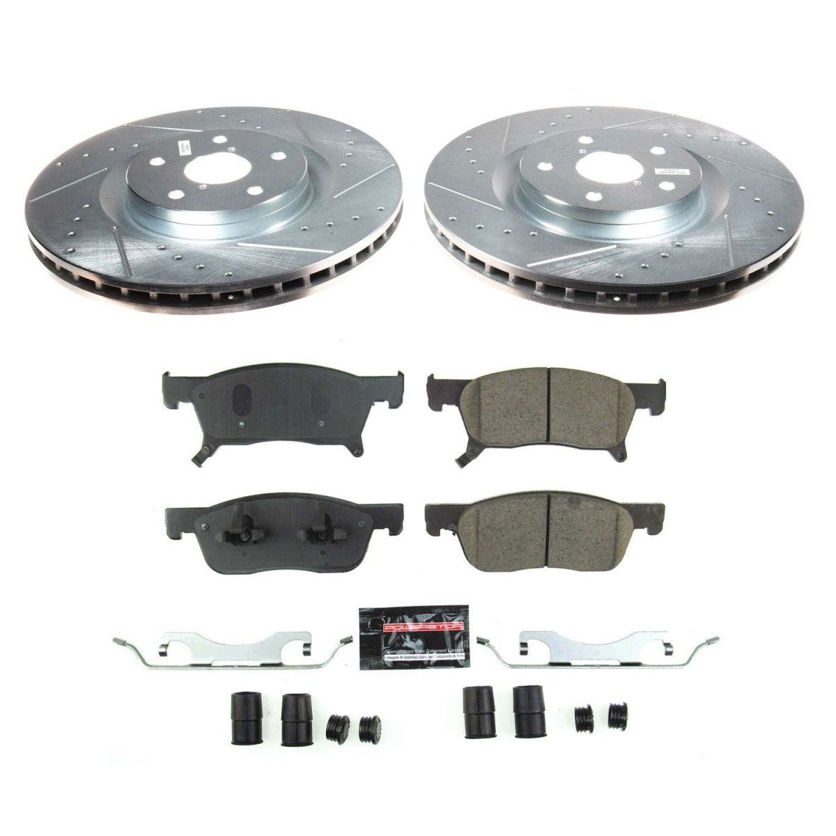 Power Stop 19 - 21 Subaru Ascent Front Z23 Evolution Brake Kit | K8479 - JDMuscleBrake KitspsbK8479